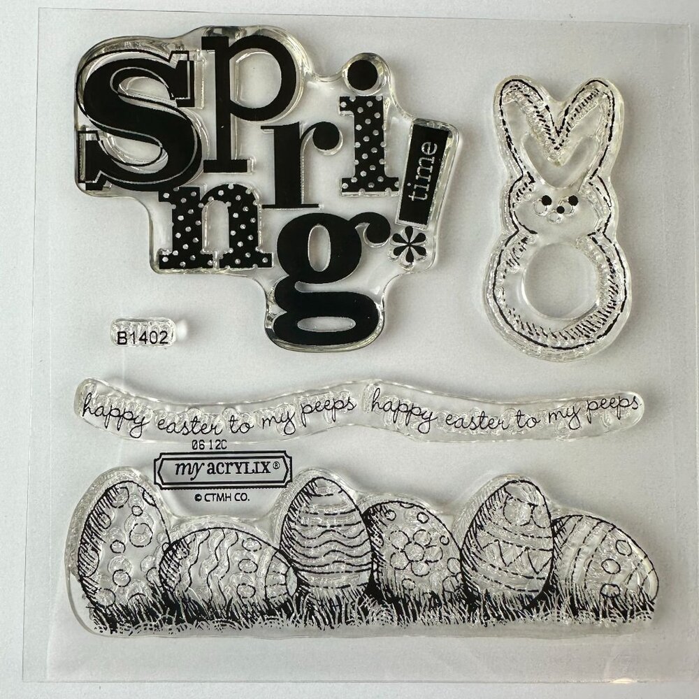 Springtime Easter Clear Stamps Set